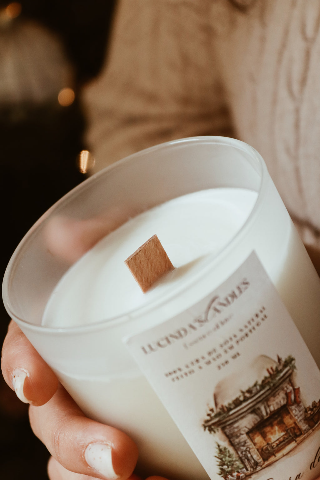 Vela Lareira da Avó