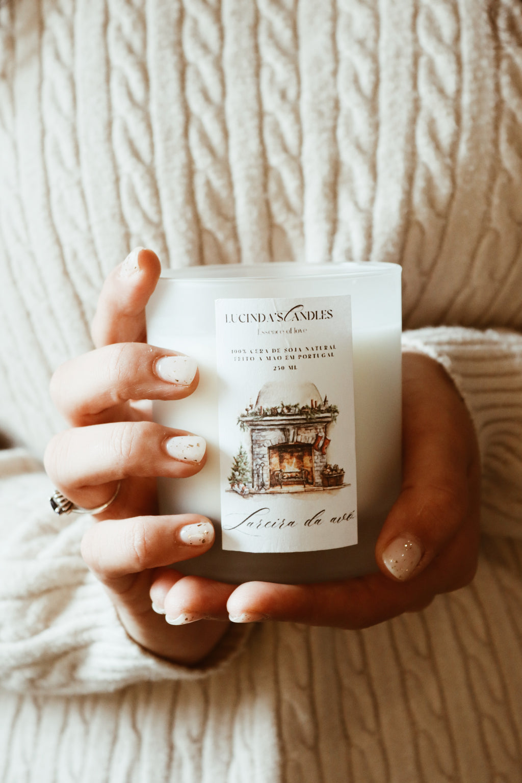 Vela Lareira da Avó