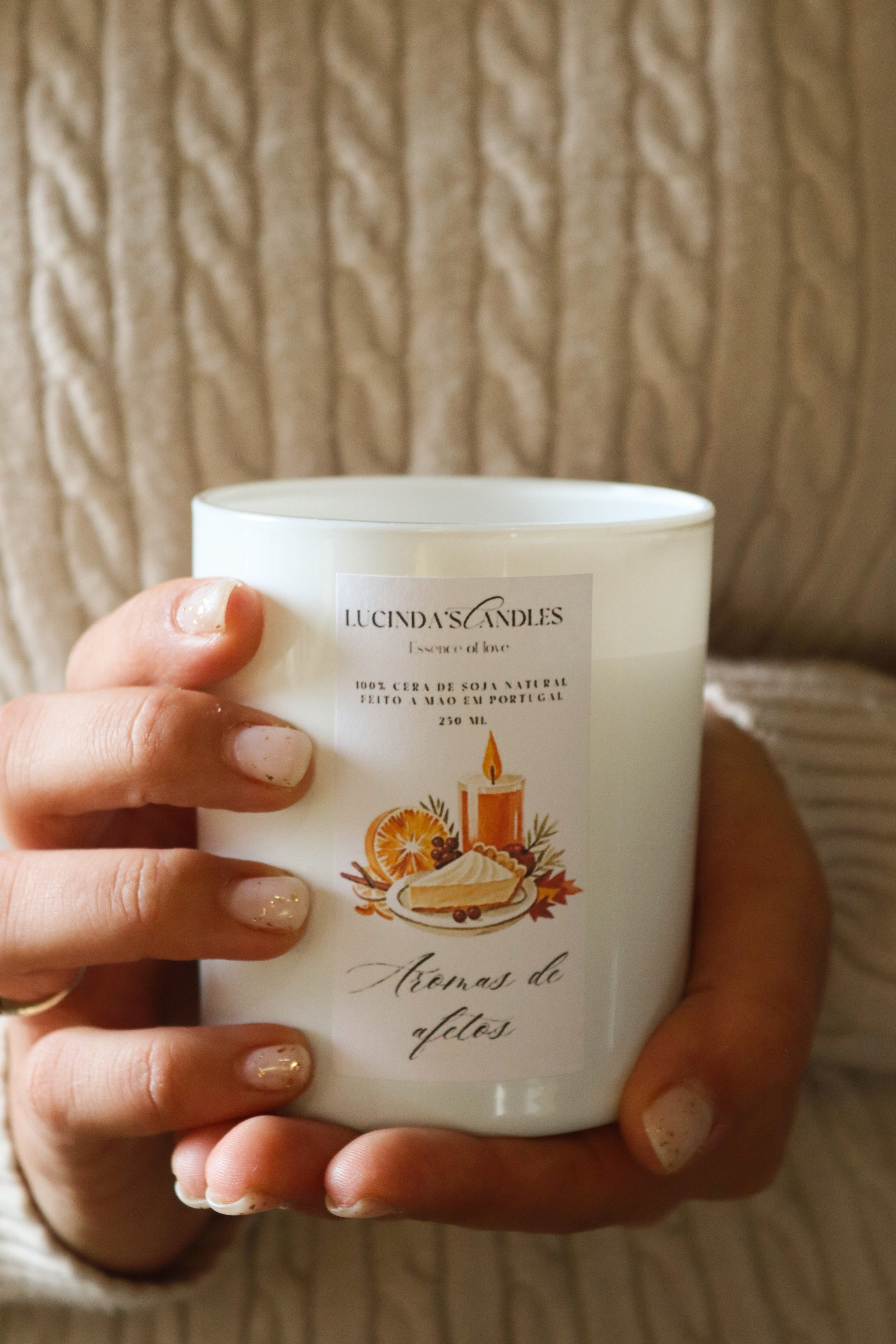 Vela Aromas de Afetos