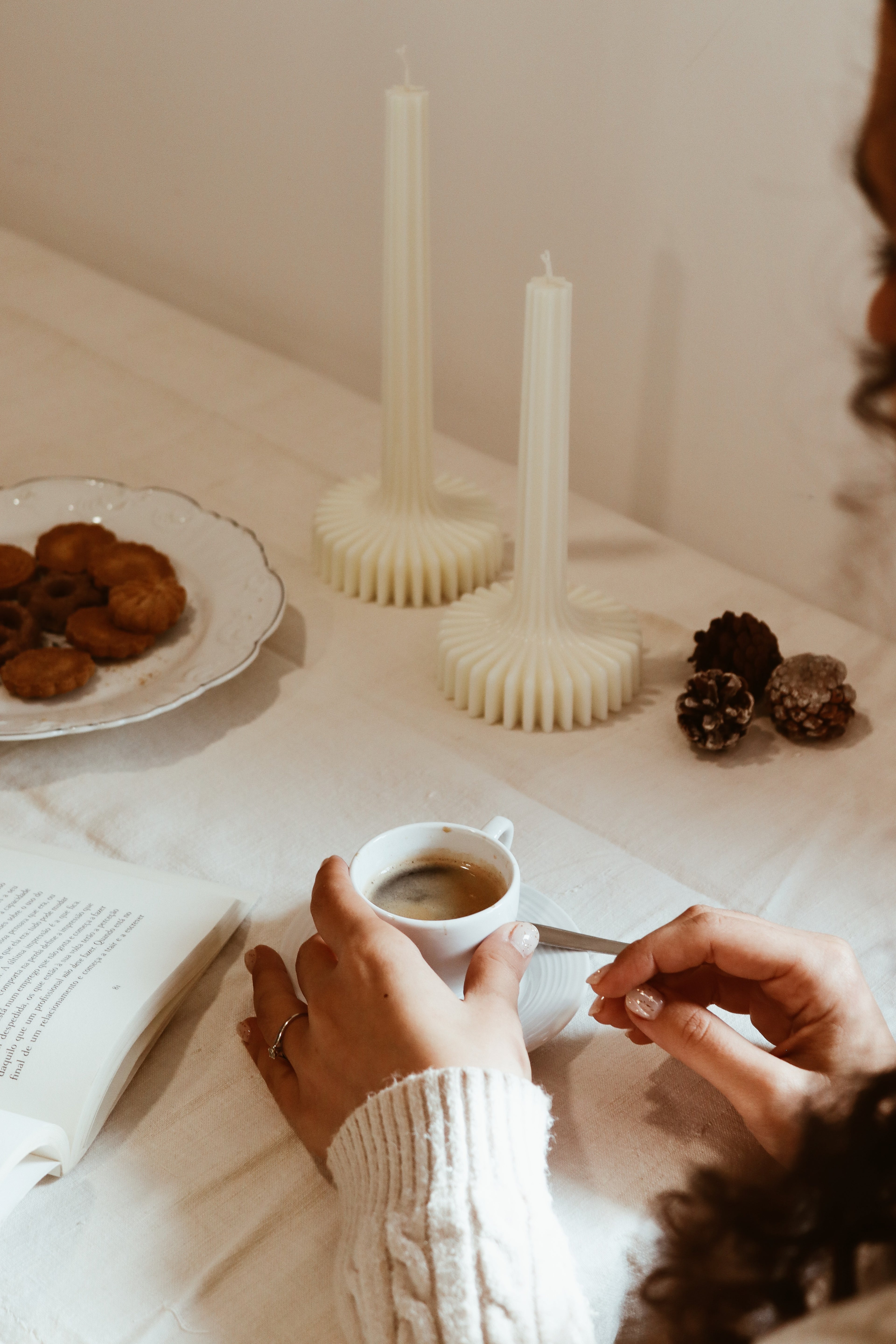 Vela decorativa Serenidade