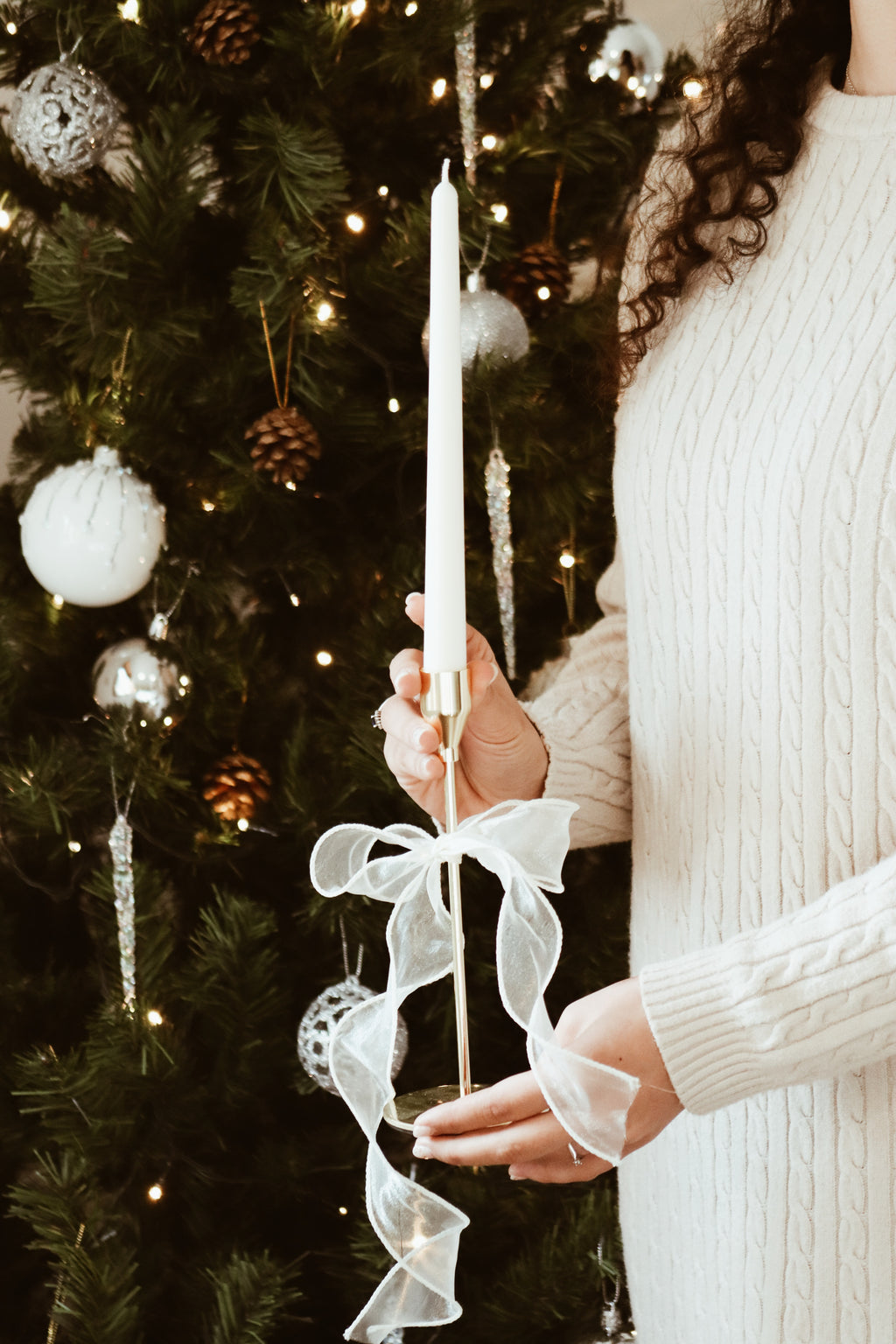 Vela decorativa Pilar